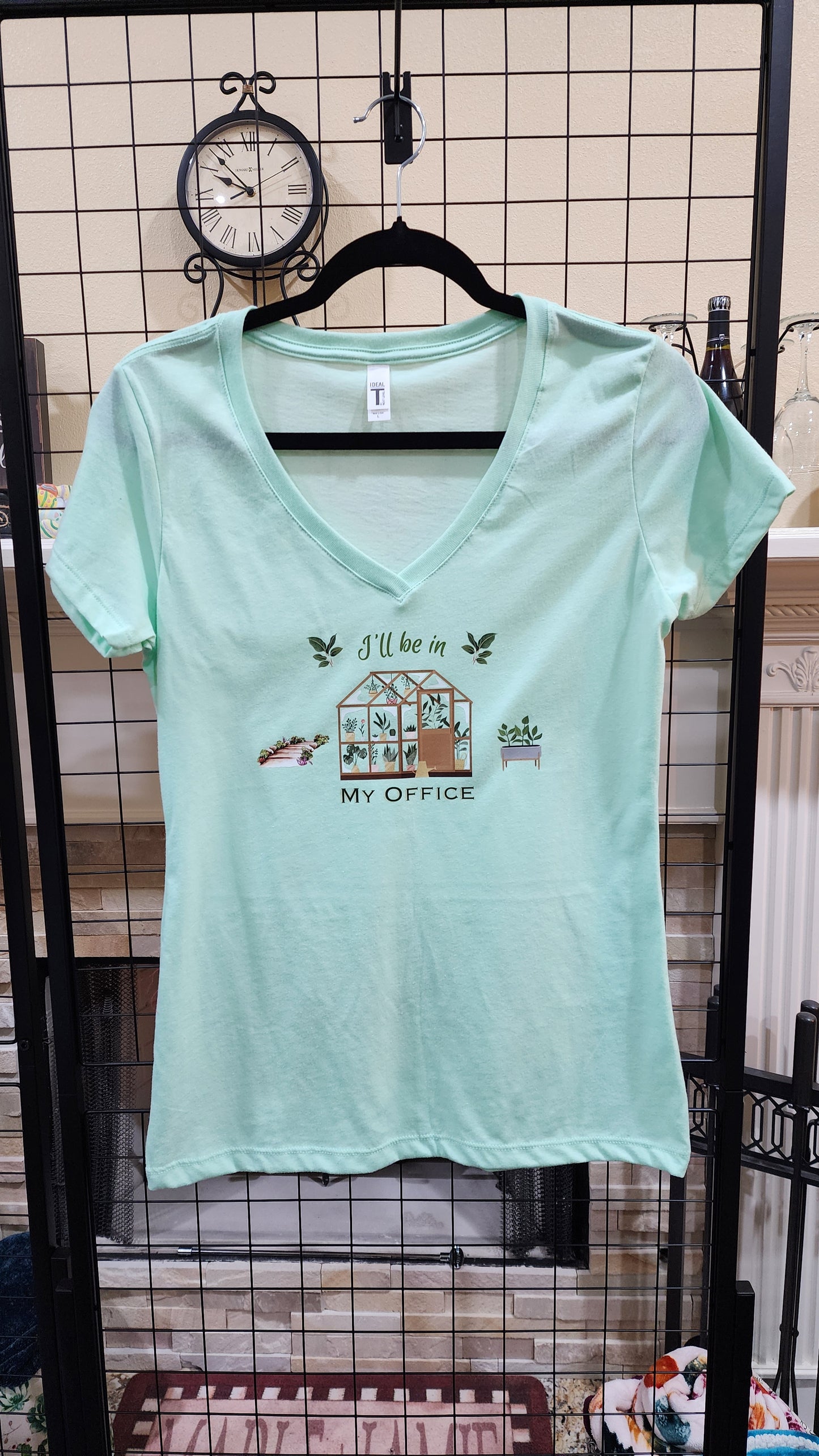 I'll be in my office - Greenhouse T-Shirt