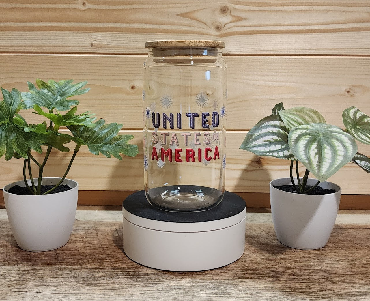 USA Glass Cup