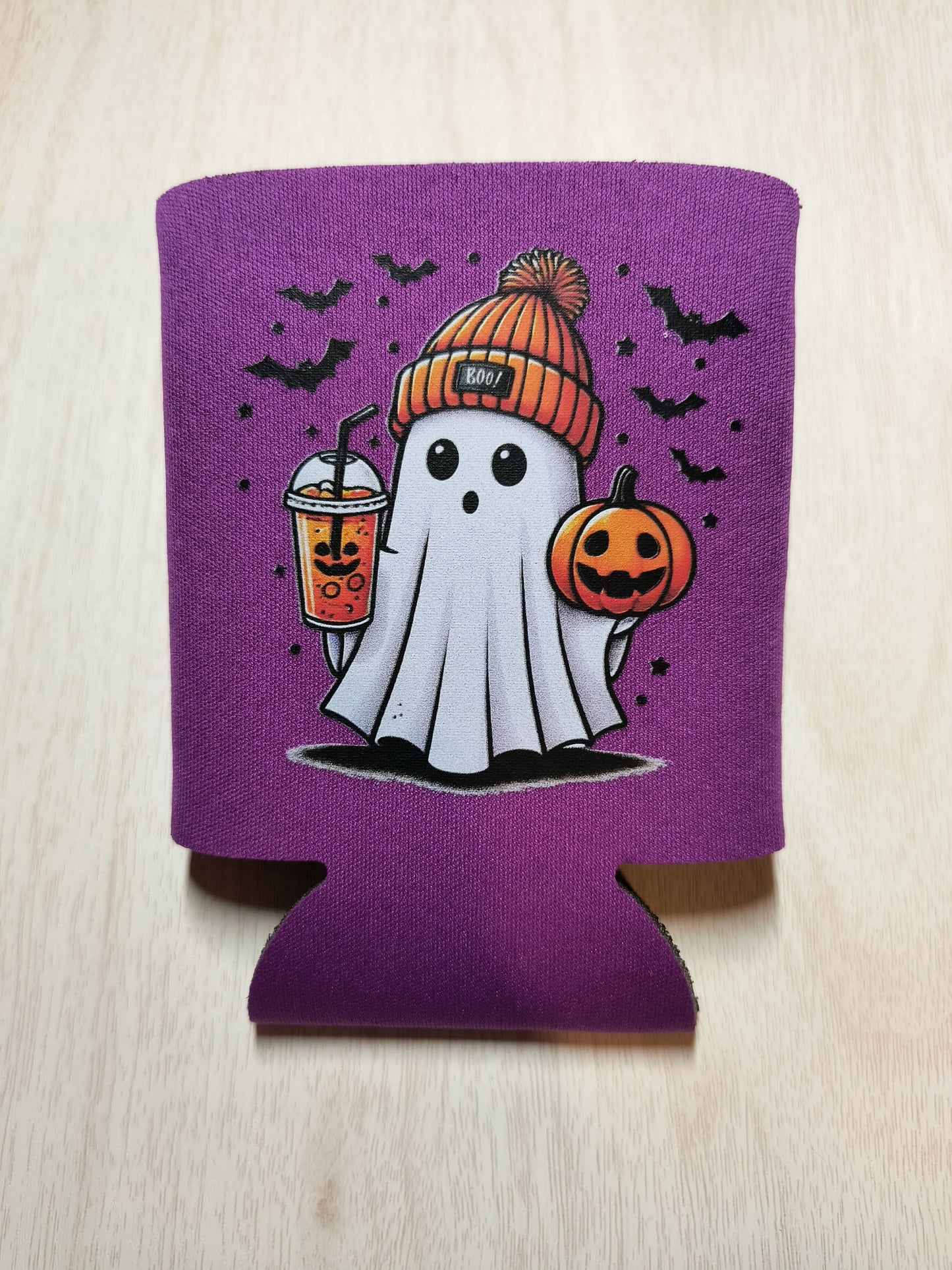 Beanie Ghost Koozie