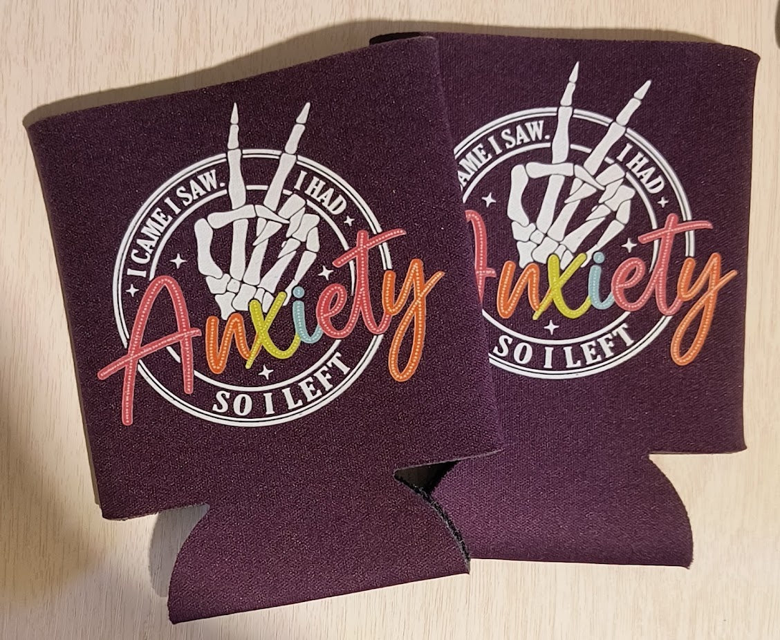 Anxiety Koozie