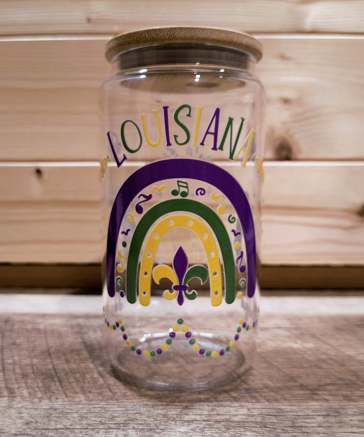 Louisiana Glass Cup