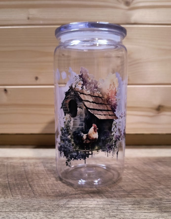 Just A Girl Who Loves Chickens Acrylic Cup