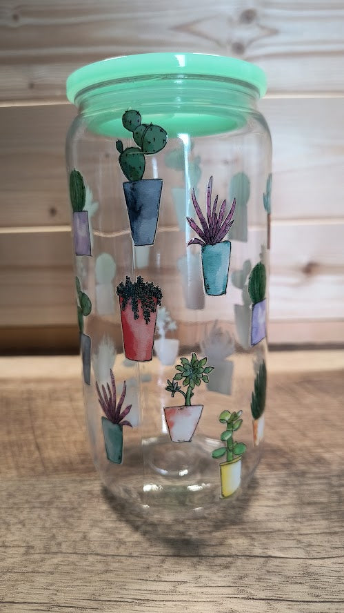 Taza de acrílico con café y música country