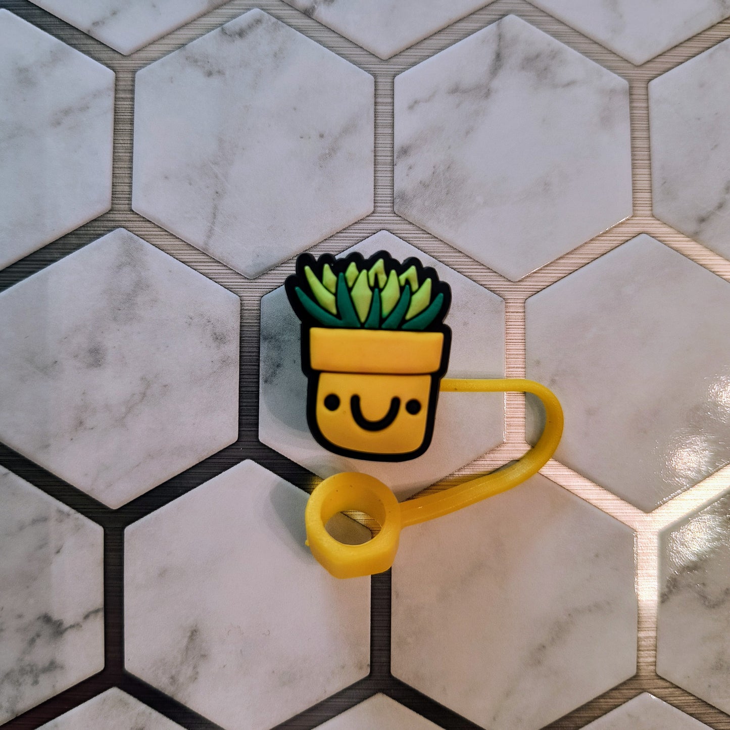 Cactus Straw Toppers