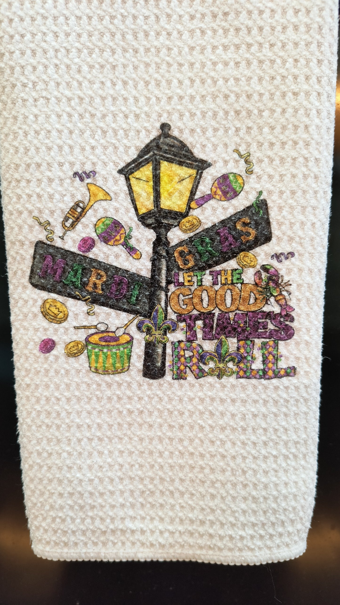 Let The Good Times Roll Hand Towel