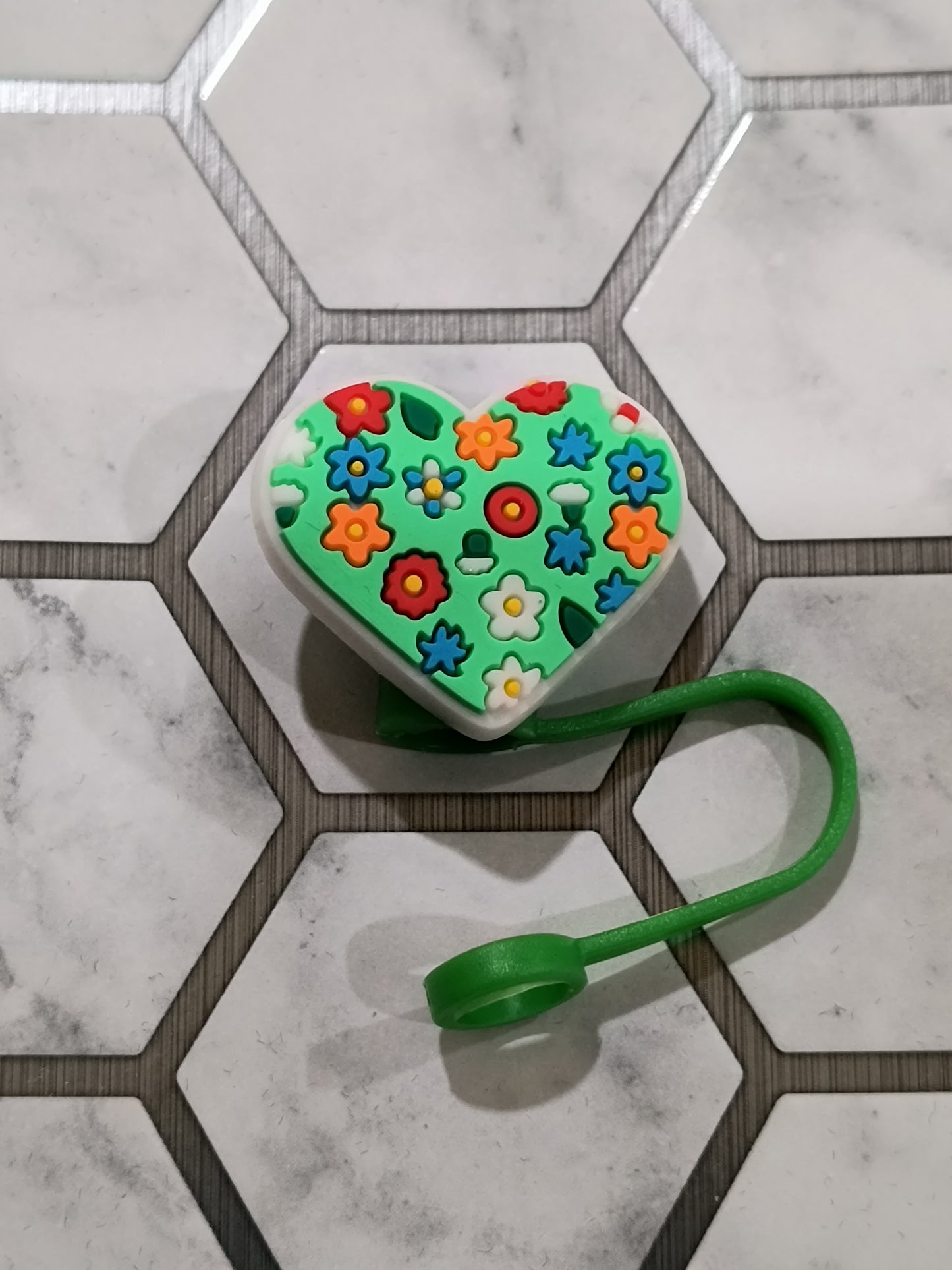 Love Straw Toppers