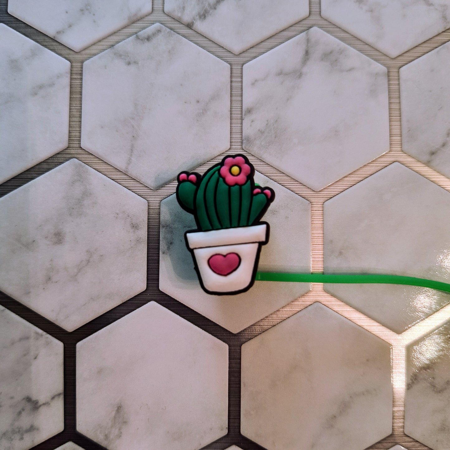 Cactus Straw Toppers