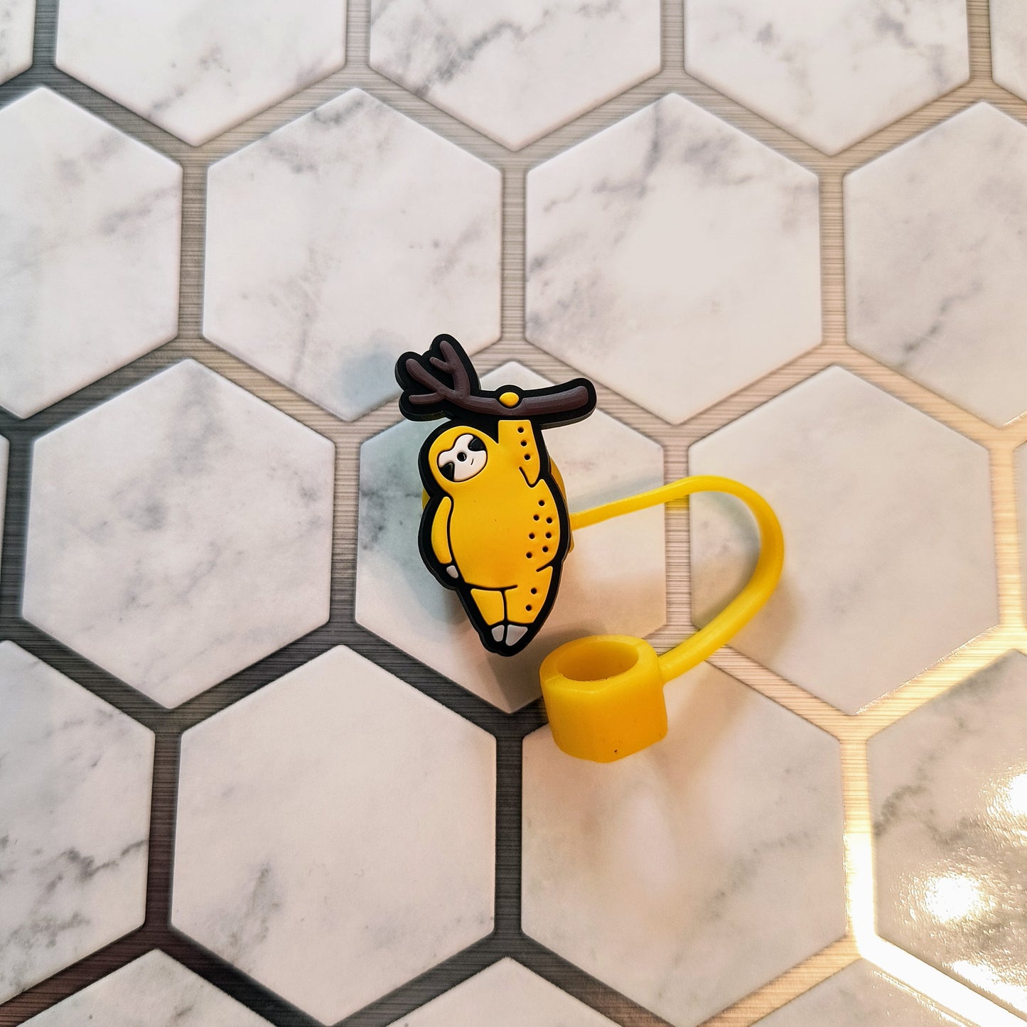 Animals Straw Toppers