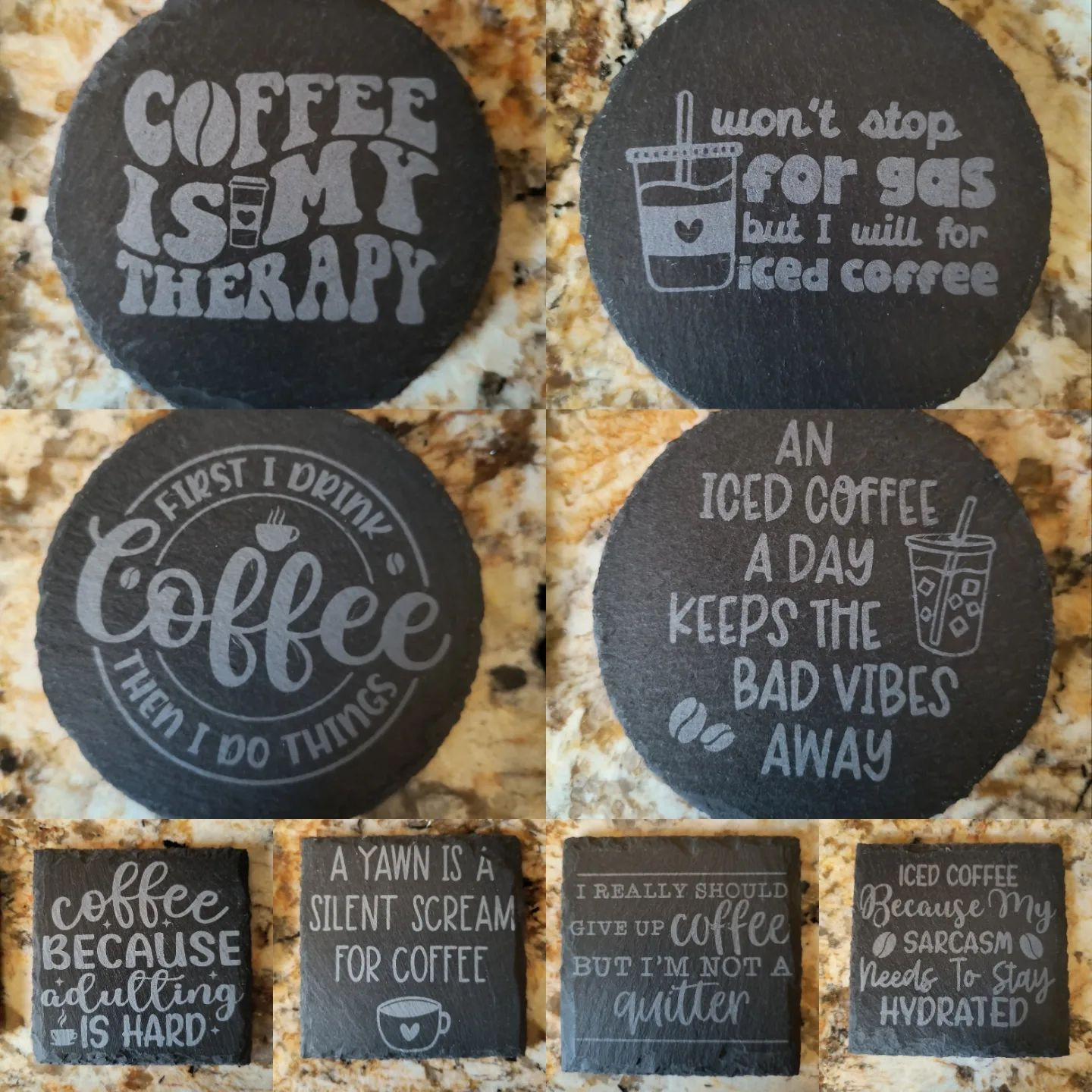 Slate Coasters