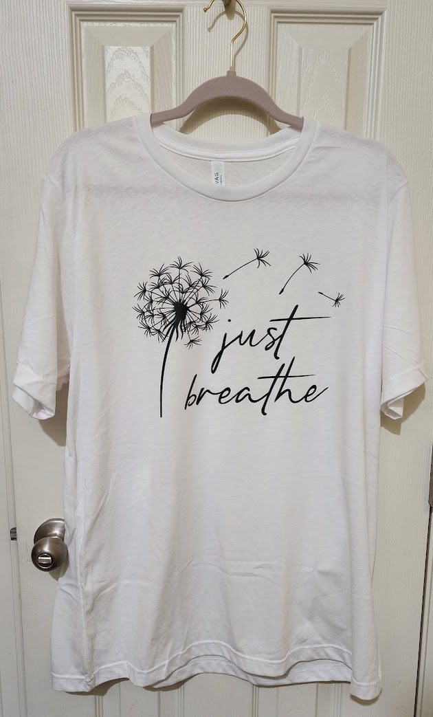 Just Breathe Dandelion T-Shirt