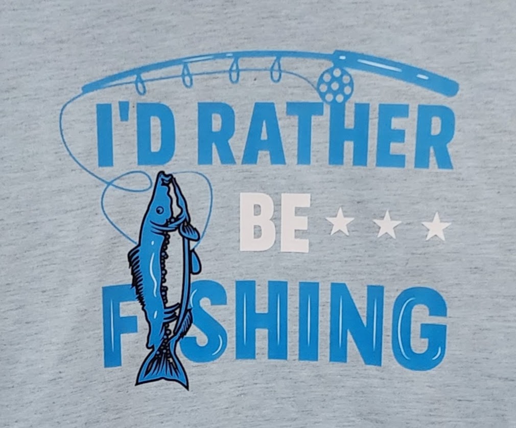 I'd Rather Be Fishing T-Shirt