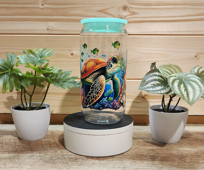 Sea Turtle Acrylic Cup