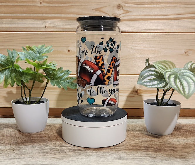 For The Love of Football Acrylic Cup