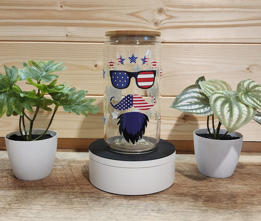 American Guy Glass Cup