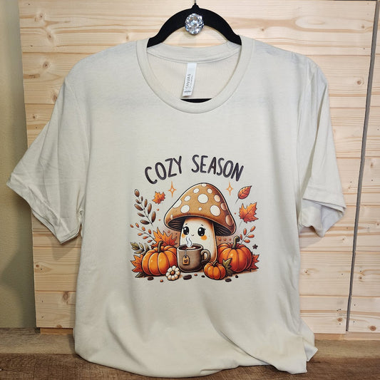 Mushroom Cozy Season T-Shirt