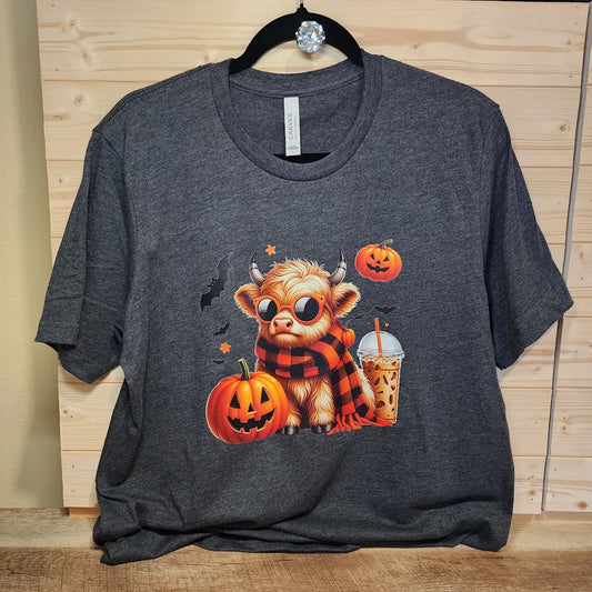 Pumpkin Spice Cow T-Shirt