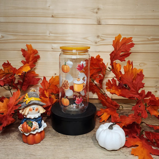 Pumpkin Spice Acrylic Cup