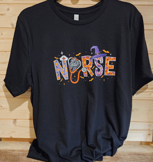 Halloween Nurse T-shirt