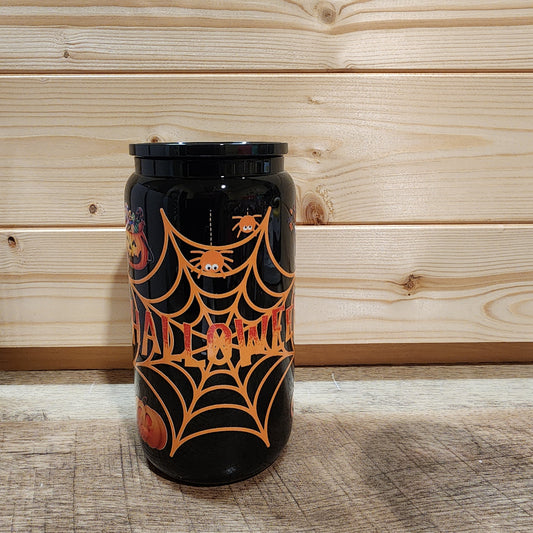 Halloween Glass Cup