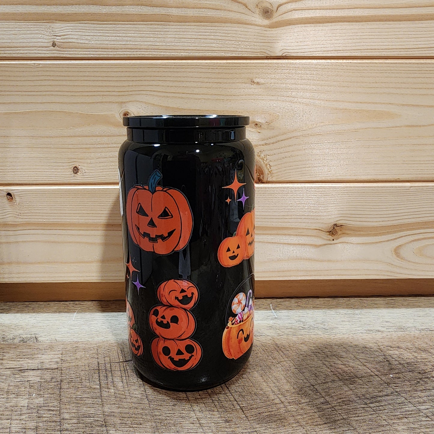 Halloween Glass Cup