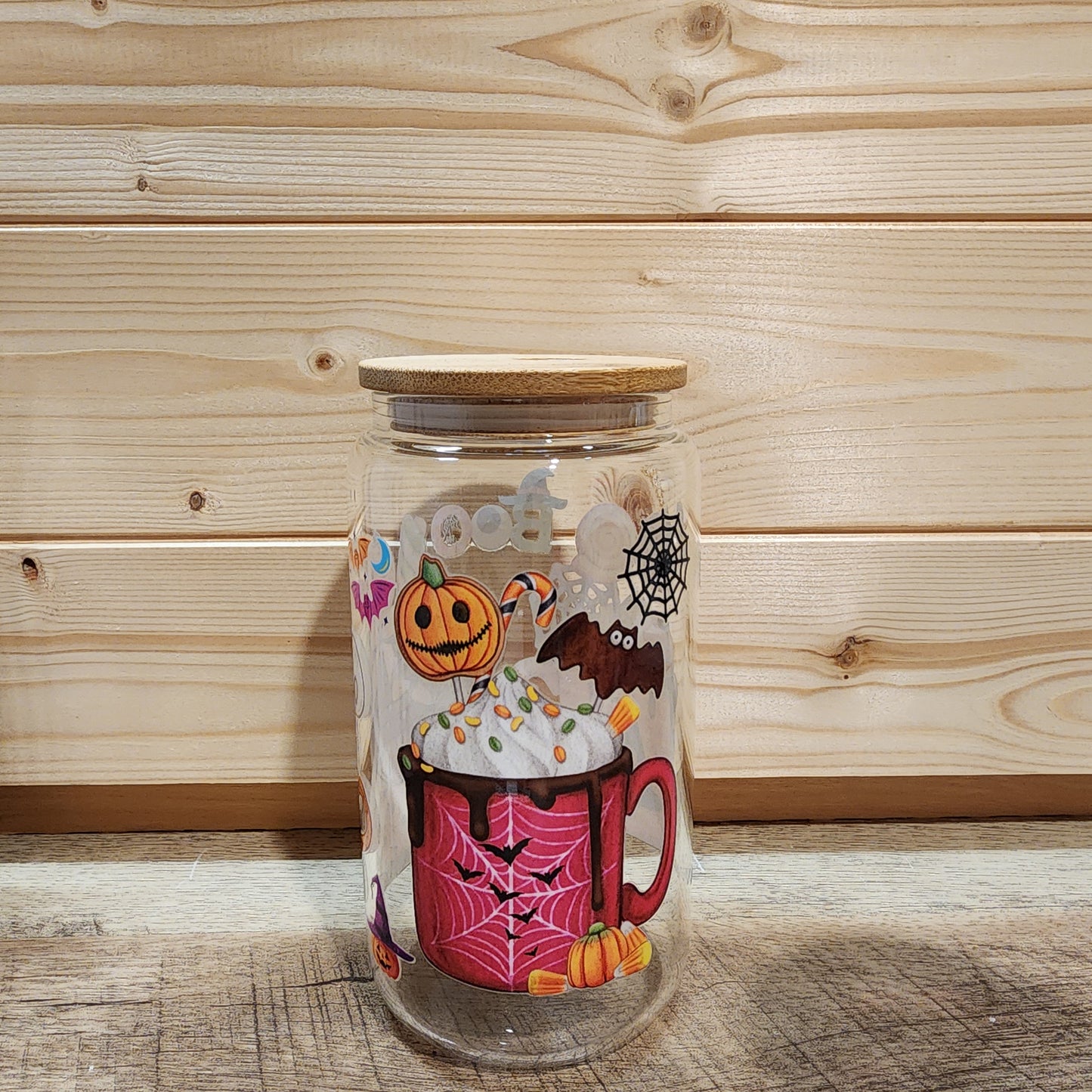 Halloween Sips Glass Cup