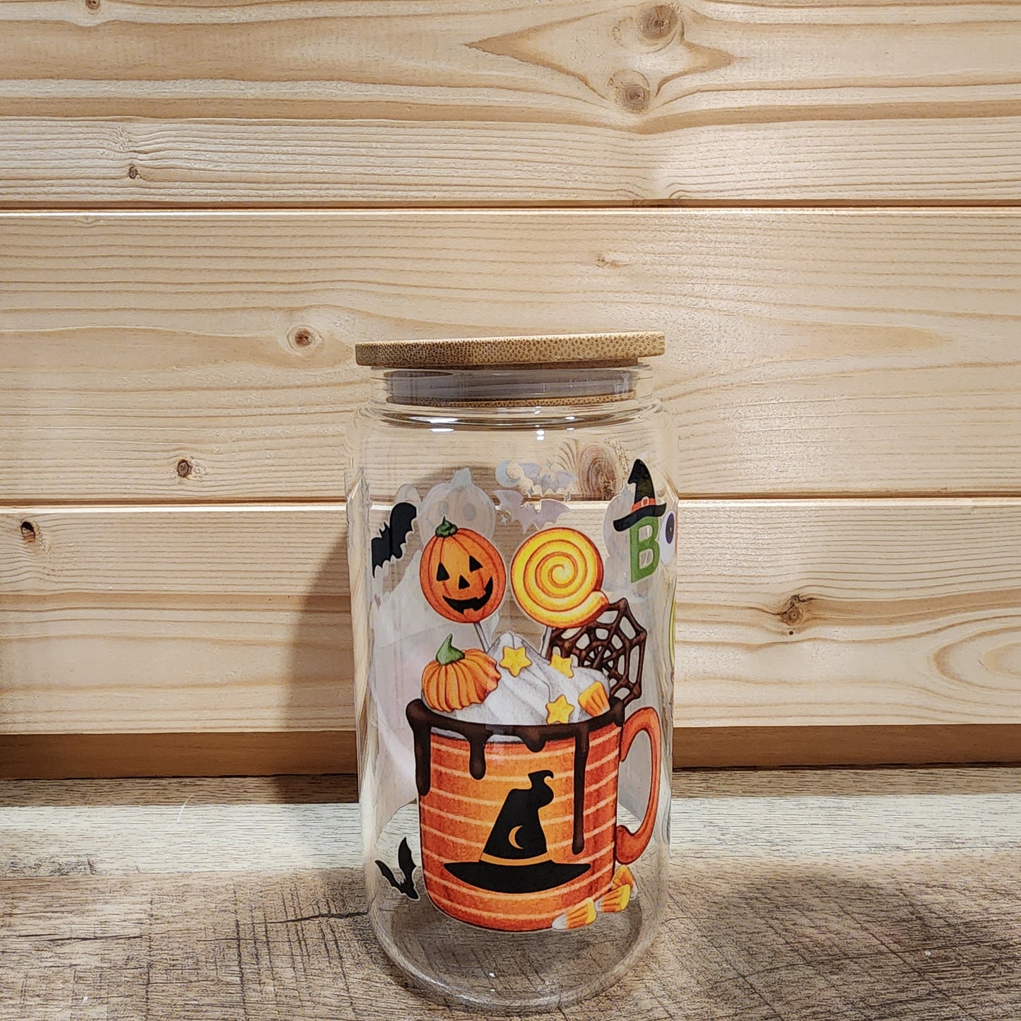 Halloween Sips Glass Cup