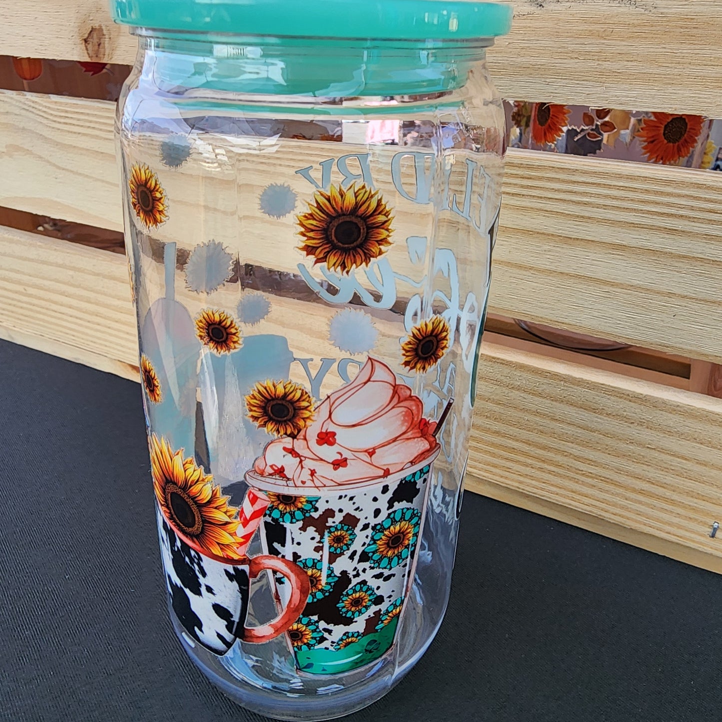 Fueled by Coffee and Country Music Acrylic Cup