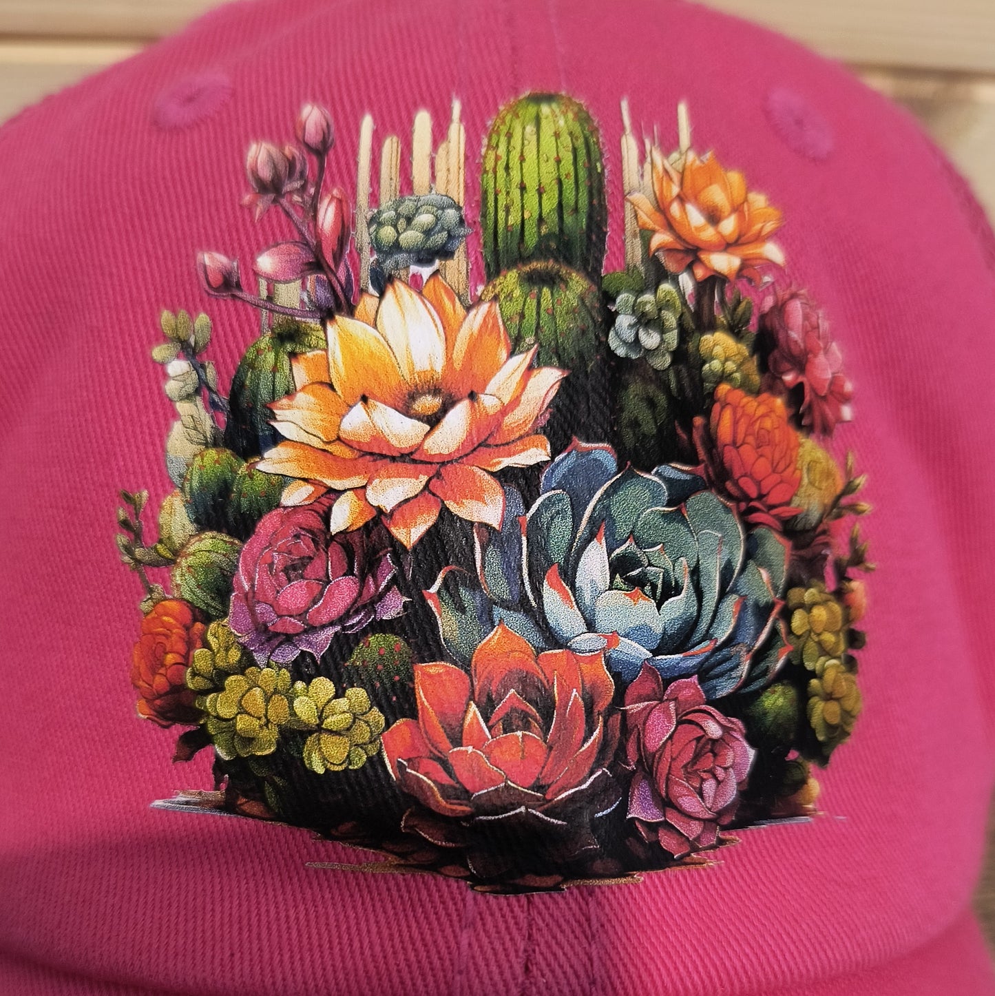 Cactus Flower Cap