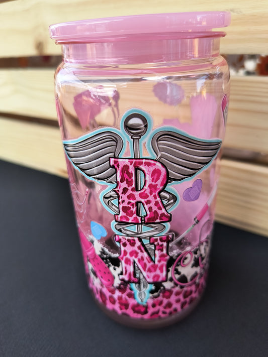 Pink RN Acrylic Cup