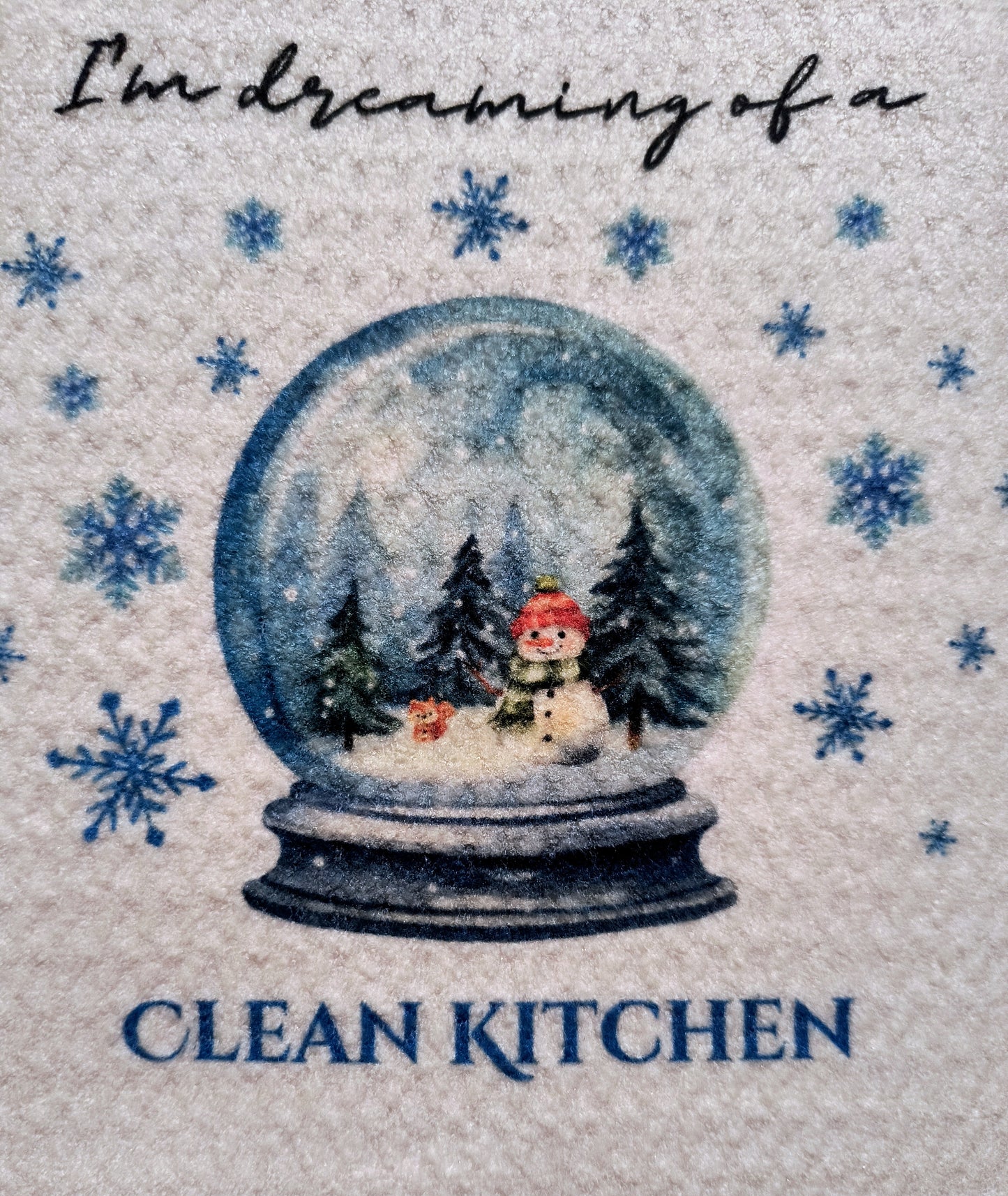 I'm Dreaming Of A Clean Kitchen Hand Towel