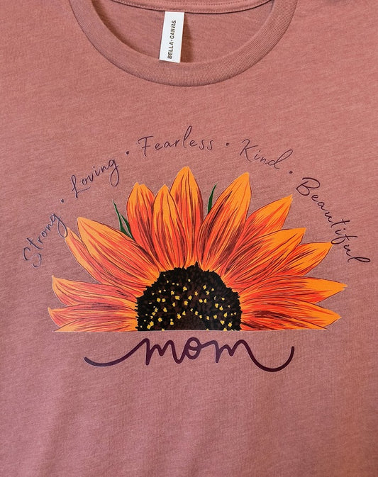 Sunflower Mom T-Shirt