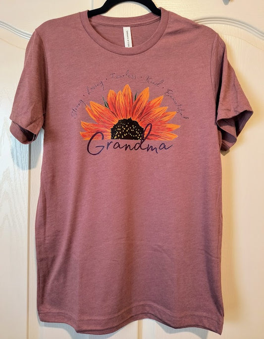 Sunflower Grandma T-Shirt