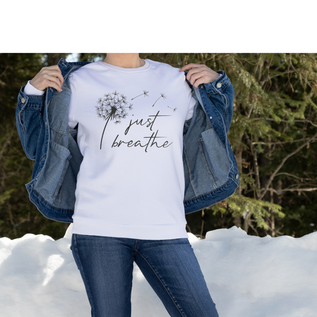 Just Breathe Dandelion T-Shirt