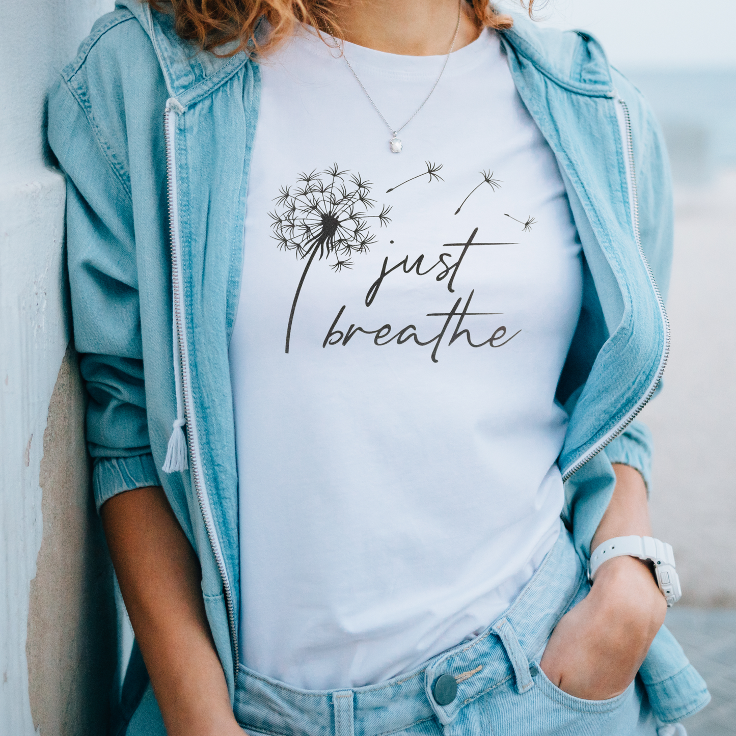 Just Breathe Dandelion T-Shirt