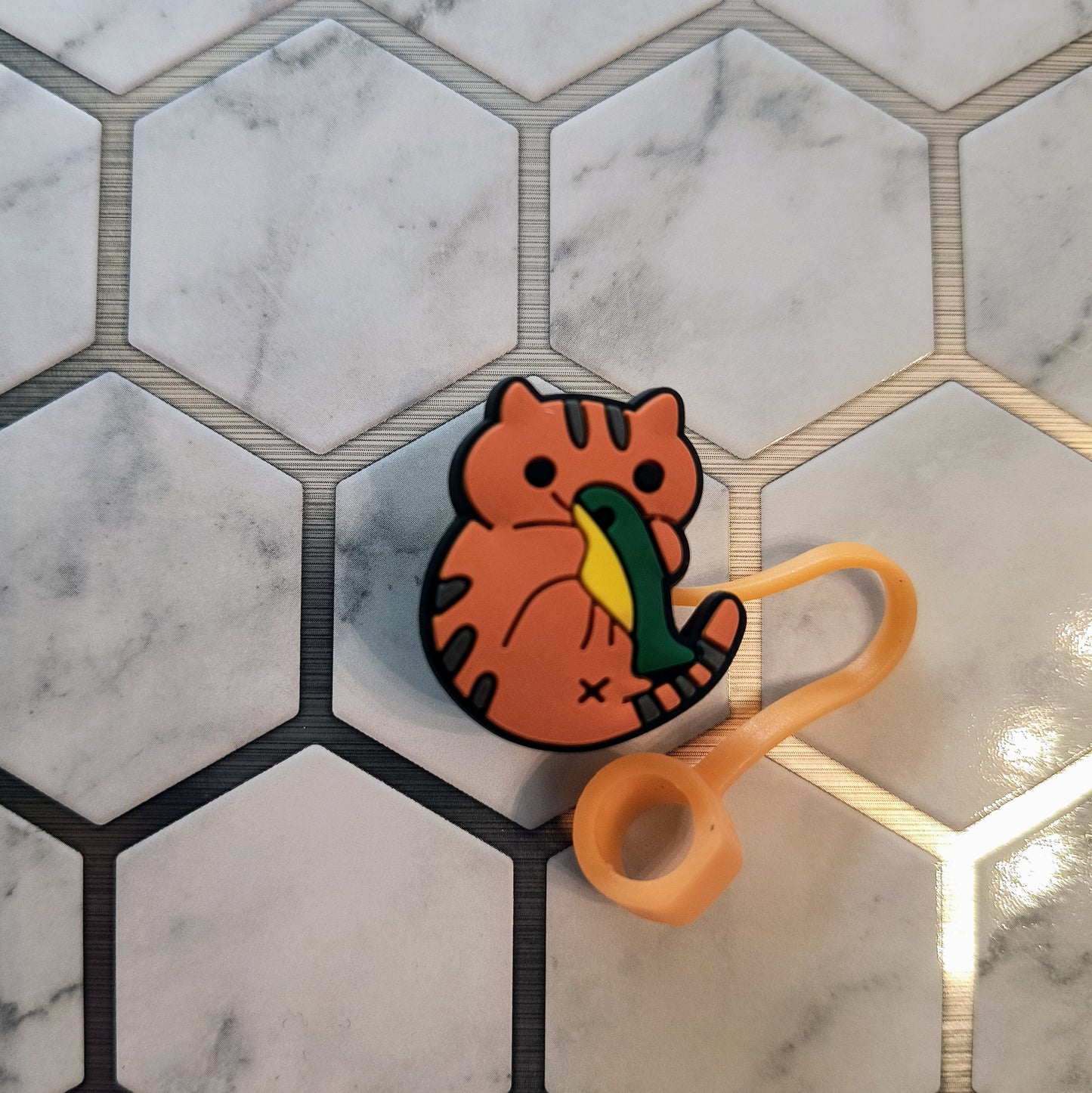 Cat Straw Toppers