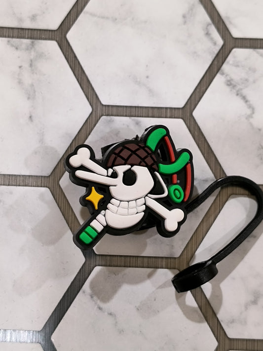 Slingshot Skull Straw Topper