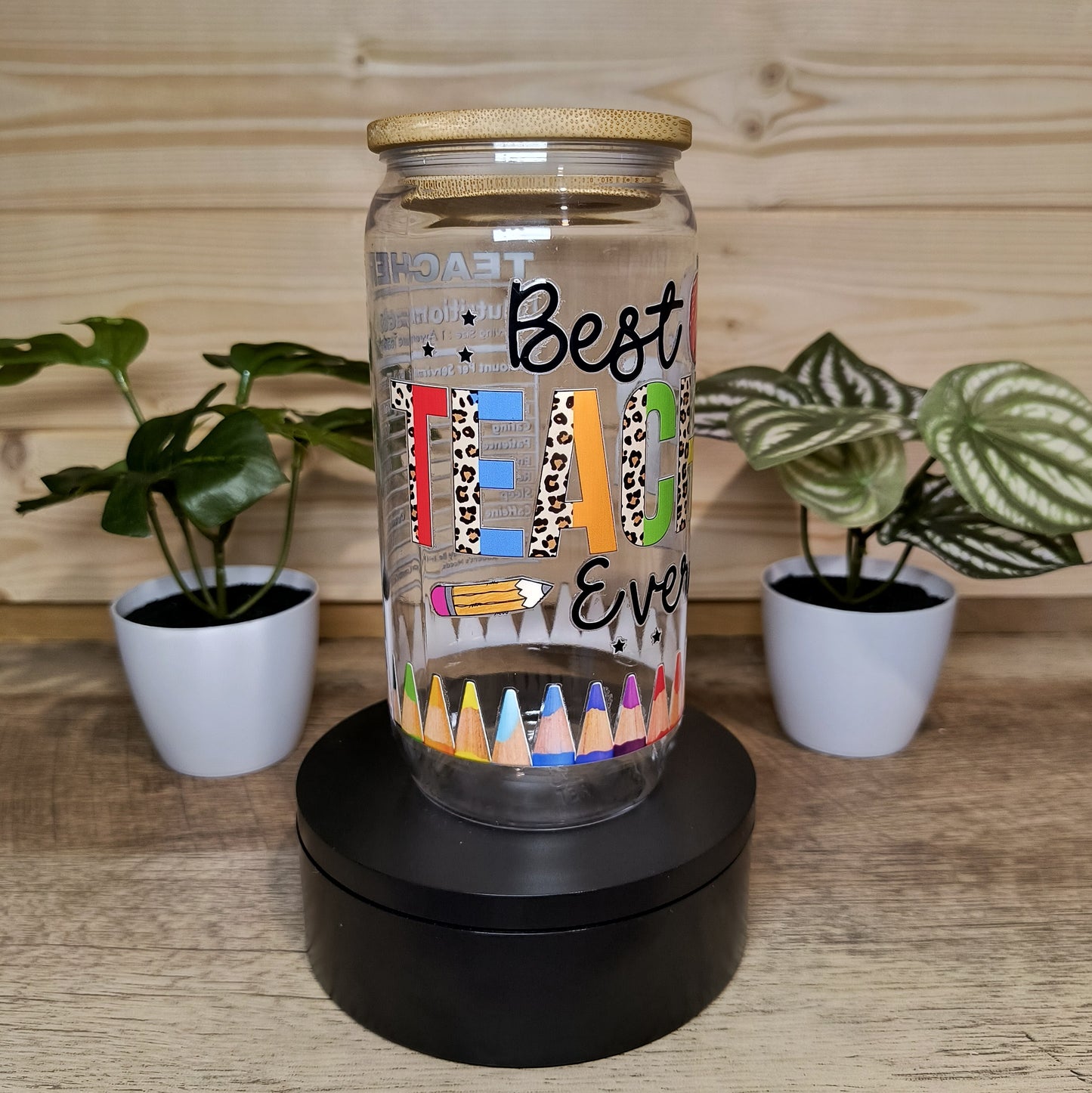 Best Teacher Ever Acrylic Cup