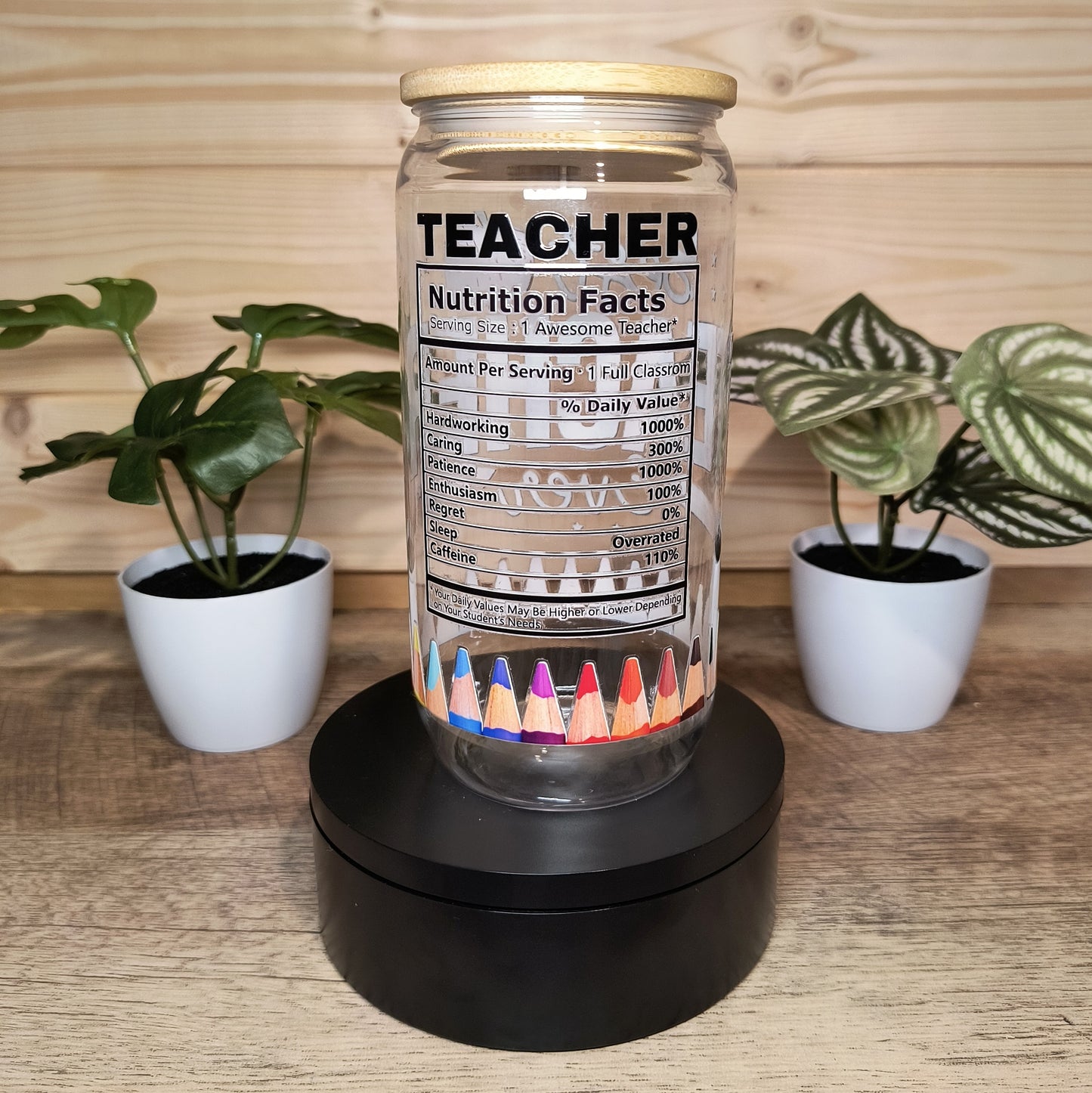 Best Teacher Ever Acrylic Cup