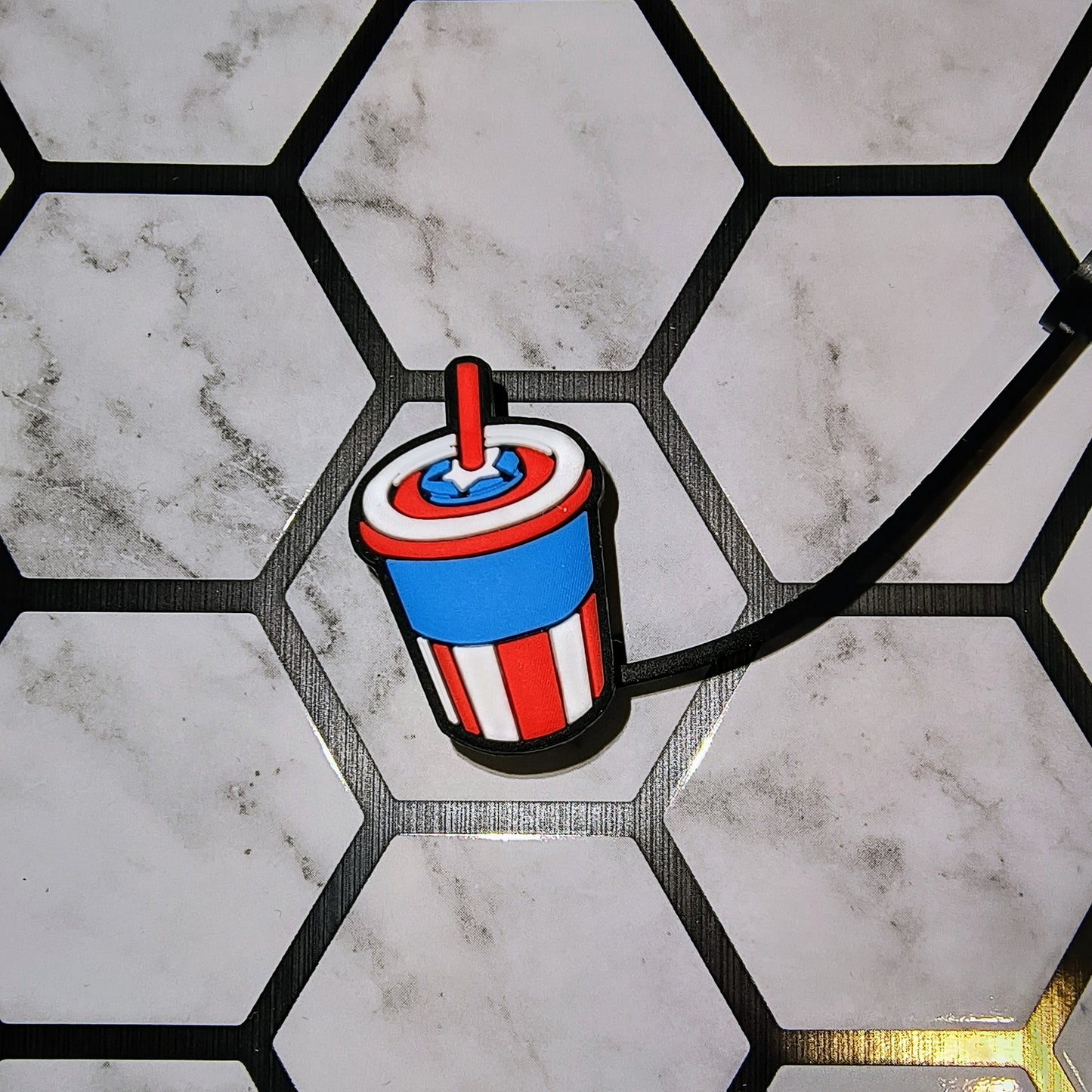 American Pride Straw Toppers