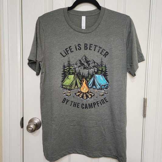 Life is better by the campfire T-Shirt
