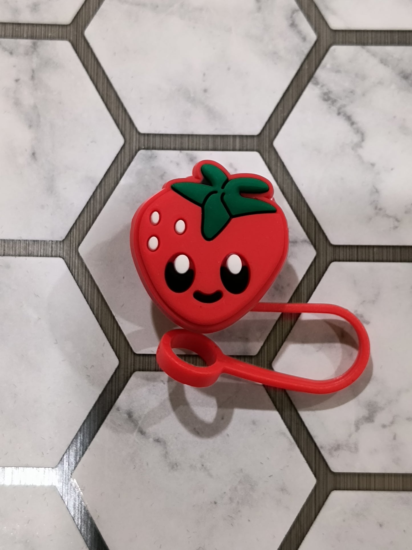 Cute Fruit Straw Toppers