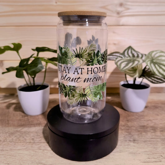 Stay At Home Plant Mom Acrylic Cup